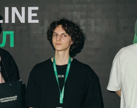 Author at a hackathon